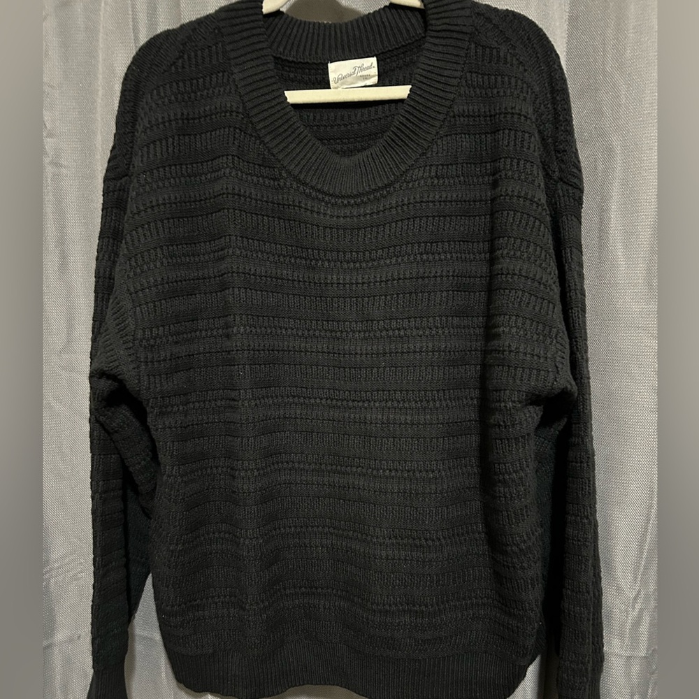 Women’s Black Knit Sweater